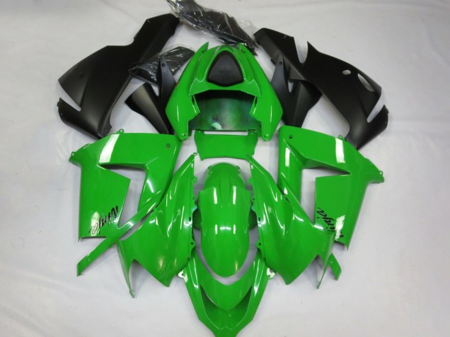 Acquista Carene Moto Kawasaki ZX10R 2004-2005 - Lucido Verde Nero