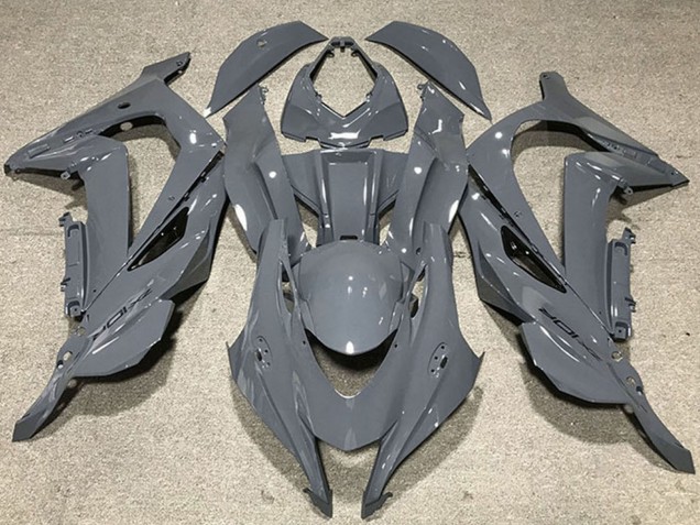 Acquista Carene Moto Kawasaki ZX10R 2016-2020 - Nardo Grigio Nero Logo