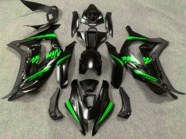 Acquista Carene Moto Kawasaki ZX10R 2016-2020 - Nero Opaco Verde Ninja