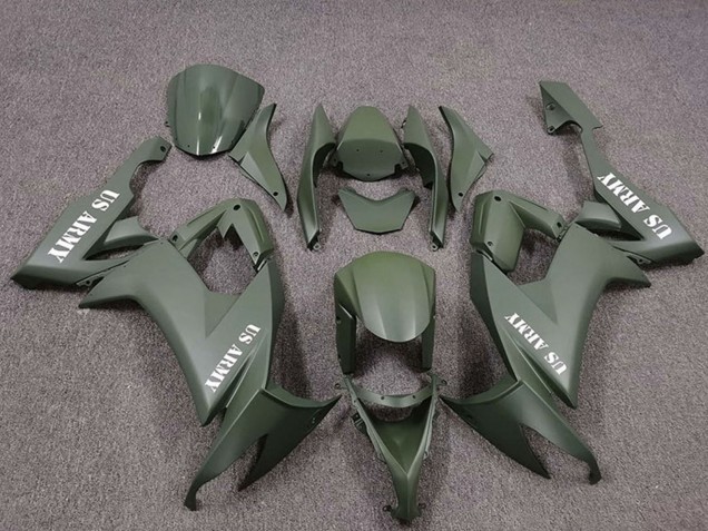 Acquista Carene Moto Kawasaki ZX10R 2008-2010 - US Verde Militare