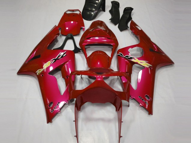 Acquista Carena Moto Kawasaki ZX6R 2003-2004 - Rosso