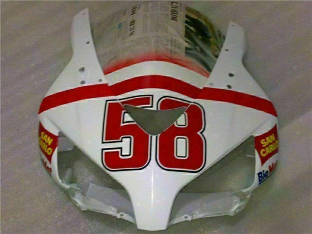 Acquista Carena Moto Honda CBR1000RR 2004-2005 - Bianco Rosso Giallo San Carlo 58