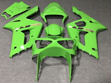 Acquista Carene Moto Kawasaki ZX6R 2003-2004 - Verde Chiaro