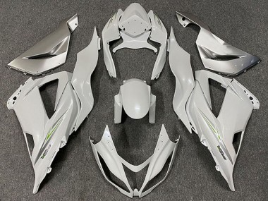 Acquista Carene Moto Kawasaki ZX6R 2013-2018 - Bianco Perla Verde