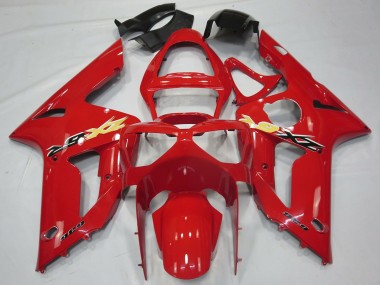 Acquista Carene Moto Kawasaki ZX6R 2003-2004 - Rosso