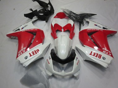 Acquista Carene Moto Kawasaki Ninja 250 2008-2012 - Bianco Rosso Beet