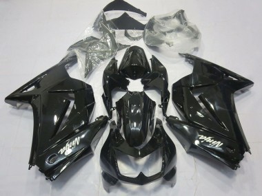 Acquista Carene Moto Kawasaki Ninja 250 2008-2012 - Nero Lucido Bianco Ninja