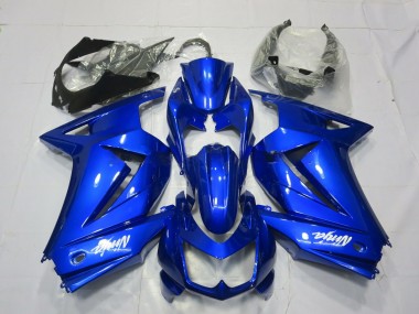 Acquista Carene Moto Kawasaki Ninja 250 2008-2012 - Blu Bianco Ninja