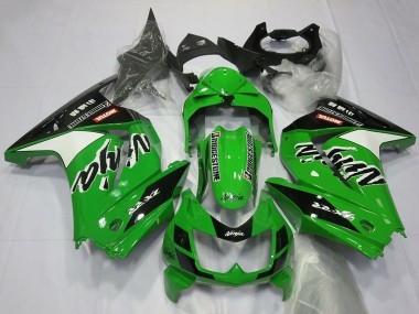 Acquista Carene Moto Kawasaki Ninja 250 2008-2012 - Verde Bianco Nero