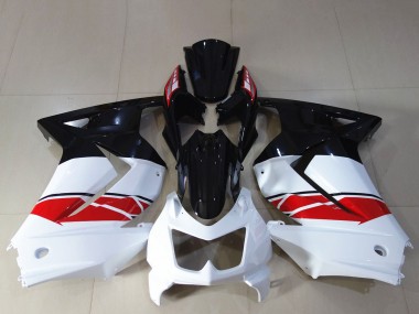 Acquista Carena Moto Kawasaki Ninja 250 2008-2012 - Bianco Rosso Nero Lucido