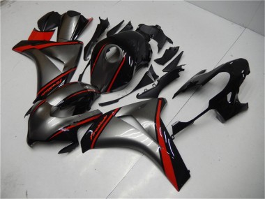 Acquista Carena Moto Honda CBR1000RR 2008-2011 - Grigio Rosso Nero Lucido