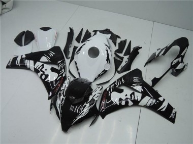 Acquista Carena ABS Honda CBR1000RR 2008-2011 - Bianco Nero Lucido