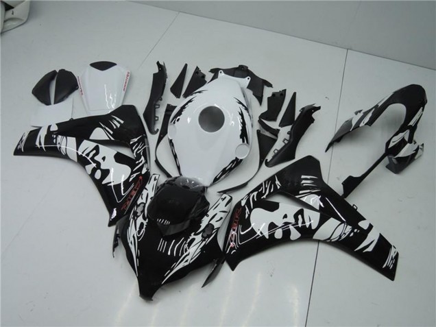 Acquista Carena ABS Honda CBR1000RR 2008-2011 - Bianco Nero Lucido