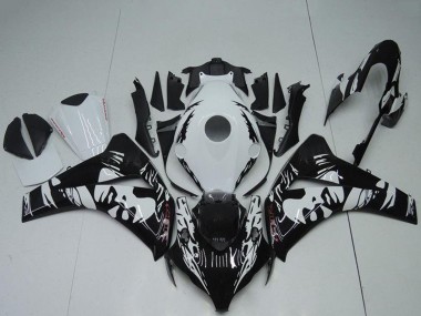 Acquista Carena ABS Honda CBR1000RR 2008-2011 - Bianco Nero Lucido