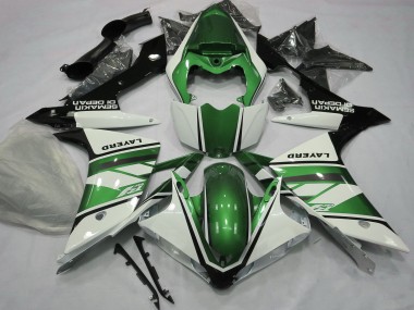 Acquista Carene Moto Yamaha R1 2007-2008 - Bianco Verde Nero