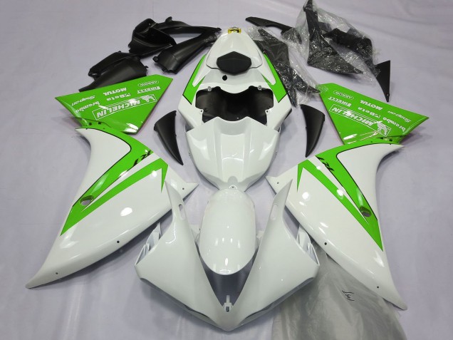 Acquista Carene Moto Yamaha R1 2012-2014 - Bianco Verde