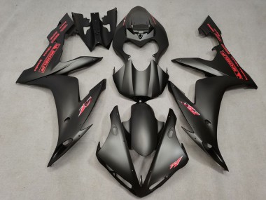 Acquista Carene Moto Yamaha R1 2004-2006 - Nero Opaco Rosso