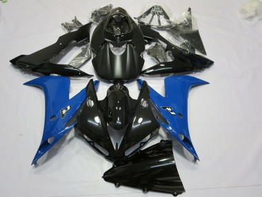 Acquista Carene Moto Yamaha R1 2004-2006 - Nero Lucido Nero Opaco Blu