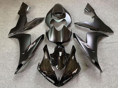 Acquista Carene Moto Yamaha R1 2004-2006 - Nero Lucido Nero Opaco