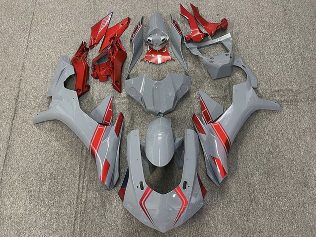 Acquista Carene Moto Yamaha R1 2015-2019 - Nardo Grigio Rosso