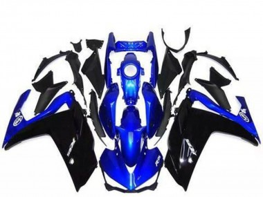 Acquista Carene Moto Yamaha R3 2015-2018 - Blu Nero Lucido
