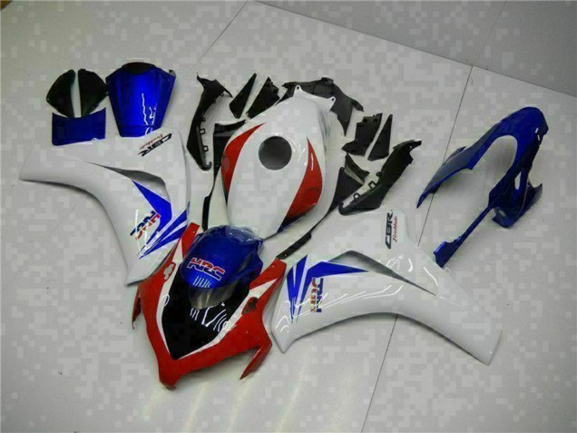 Acquista Kit Carena Moto ABS Honda CBR1000RR 2008-2011 - Bianco Rosso Blu HRC