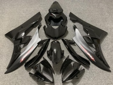 Acquista Carene Moto Yamaha R6 2006-2007 - Nero Lucido Argento
