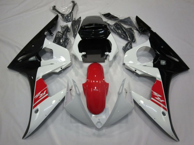 Acquista Carena Moto Yamaha R6 2005 - Bianco Rosso Nero