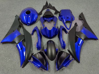 Acquista Carena Moto Yamaha R6 2008-2016 - Blu Nero Opaco