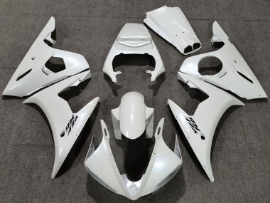 Acquista Carene Moto Yamaha R6 2005 - Bianco Perla