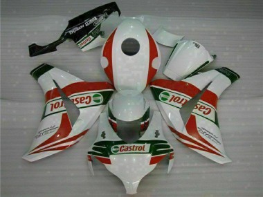 Acquista Carena Moto Honda CBR1000RR 2008-2011 - Bianco Rosso Verde Castrol