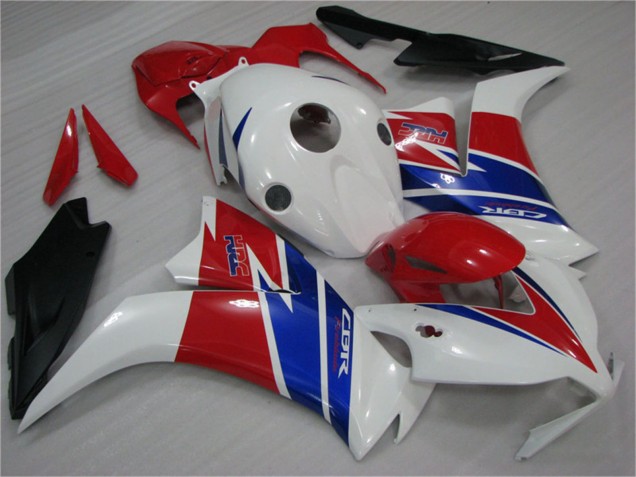 Acquista Carena Moto Honda CBR1000RR 2012-2016 - Bianco Rosso Blu Nero Opaco