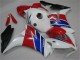 Acquista Carena Moto Honda CBR1000RR 2012-2016 - Bianco Rosso Blu Nero Opaco