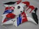 Acquista Carena Moto Honda CBR1000RR 2012-2016 - Bianco Rosso Blu Nero Opaco