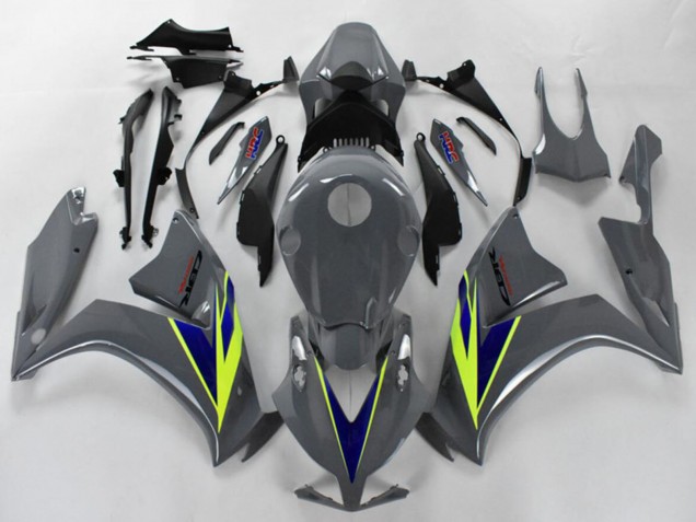 Acquista Carena Moto Honda CBR1000RR 2012-2016 - Nardo Grigio Blu Fluo Giallo