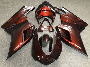Acquista Carene Moto Ducati 848 2007-2014 - Rosso