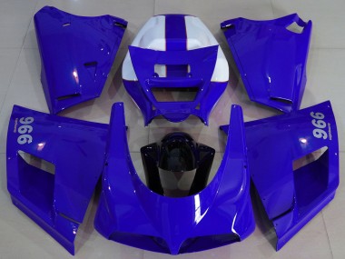Acquista Carene Moto Ducati 996 1993-2005 - Blu Nero