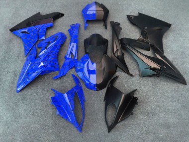 Acquista Carene Moto BMW S1000RR 2015-2016 - Blu Nero Opaco Diviso