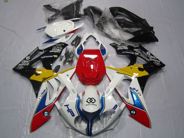Acquista Carene Moto BMW S1000RR 2009-2014 - Bianco Giallo Rosso Nero Blu HP