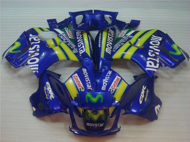 Acquista Carena Moto Honda CBR600 F3 1995-1996 - Blu Verde Giallo MoviStar Rosso Castrol