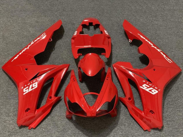 Acquista Carene Moto Triumph Daytona 675 2006-2008 - Rosso