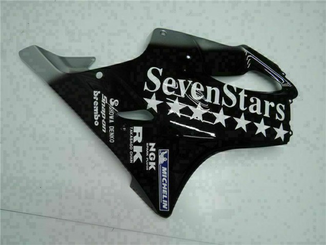 Acquista Carena Moto Honda CBR600 F4i 2001-2003 - Nero Lucido Argento SevenStars