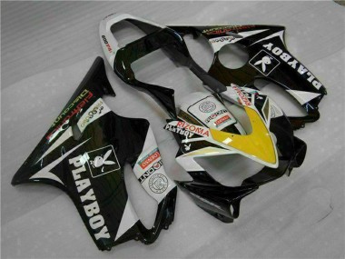 Acquista Carena Moto Honda CBR600 F4i 2001-2003 - Bianco Giallo Nero Lucido Playboy