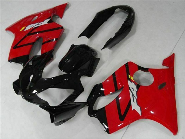 Acquista Kit Carena Moto ABS Honda CBR600 F4i 2004-2007 - Rosso Nero Lucido