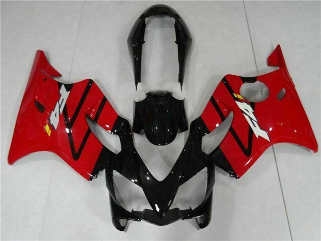 Acquista Kit Carena Moto ABS Honda CBR600 F4i 2004-2007 - Rosso Nero Lucido