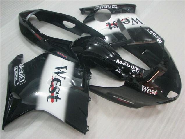 Acquista Carena Moto Honda CBR1100XX Blackbird 1996-2007 - Nero Lucido Bianco West