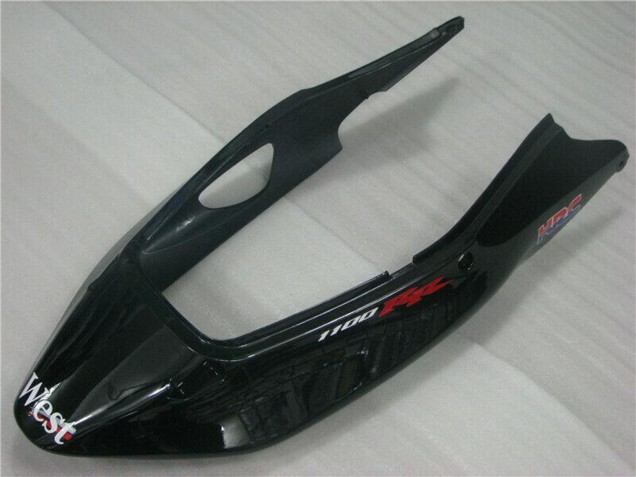 Acquista Carena Moto Honda CBR1100XX Blackbird 1996-2007 - Nero Lucido Bianco West