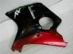Acquista Carena Moto ABS Honda CBR1100XX Blackbird 1996-2007 - Nero Lucido Rosso Fiamma