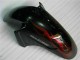 Acquista Carena Moto ABS Honda CBR1100XX Blackbird 1996-2007 - Nero Lucido Rosso Fiamma