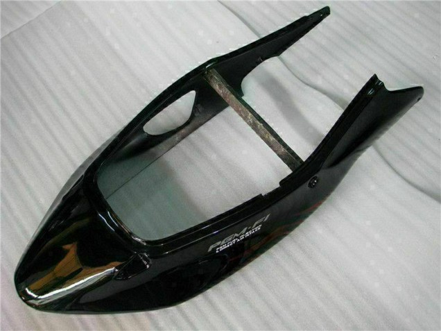 Acquista Carena Moto ABS Honda CBR1100XX Blackbird 1996-2007 - Nero Lucido Rosso Fiamma